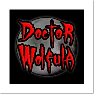 Doctor Wolfula Moon Logo Posters and Art